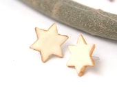 Star Earrings, Polymer Clay  Studs - pcpcreations