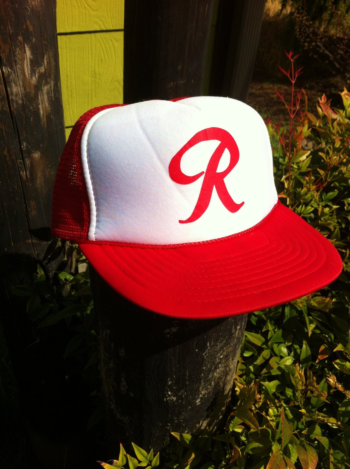 Vintage 80's Rainier Beer Mesh Trucker by ElliottBayVintage