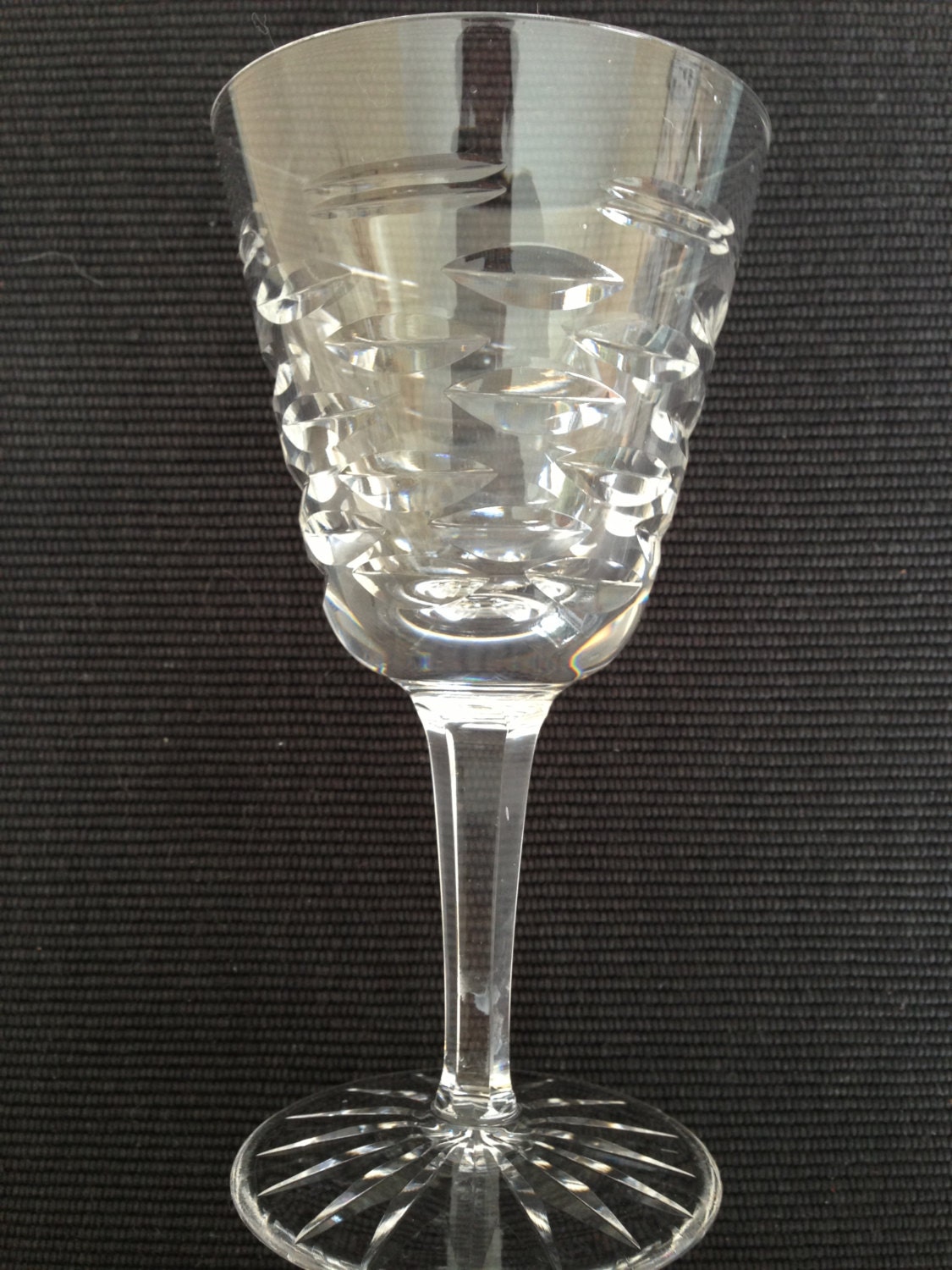 Items similar to Vintage Irish Waterford Crystal glass white wine