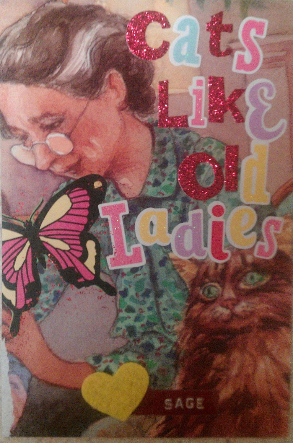 cats like old ladies - Collage