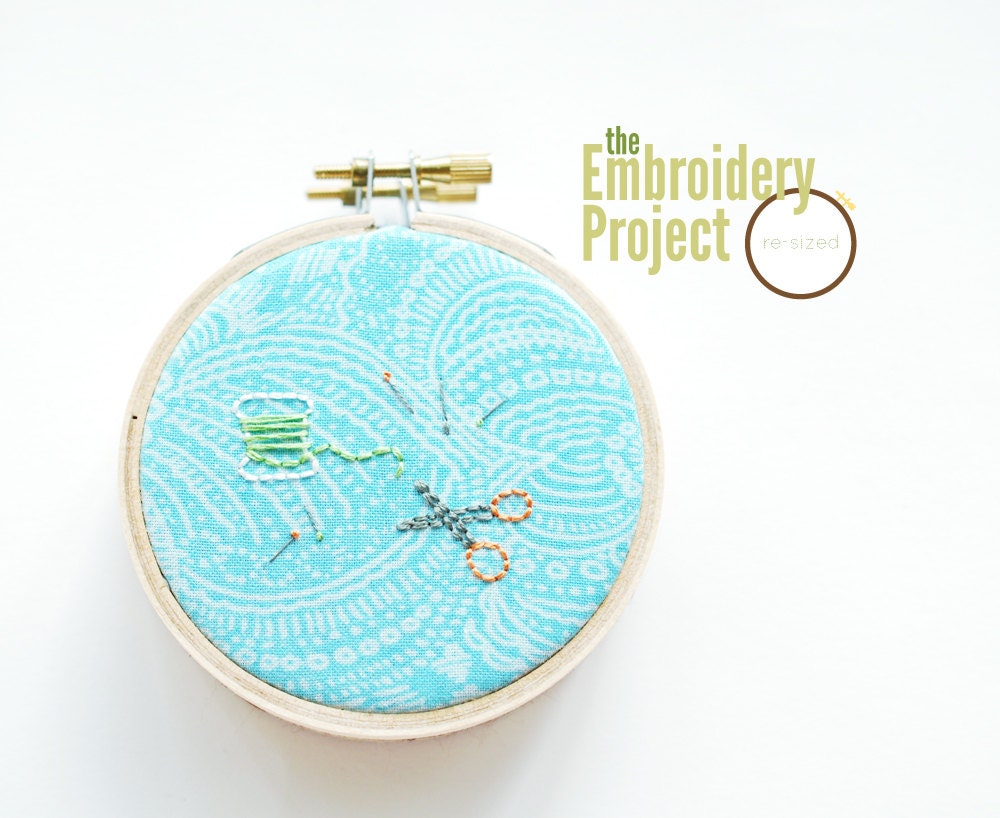 Re-Sized - PDF Class on Hand Embroidery at Different Sizes