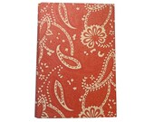 Orange Print Art Journal