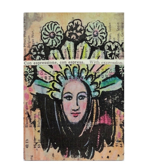 Original ACEO - With Expression