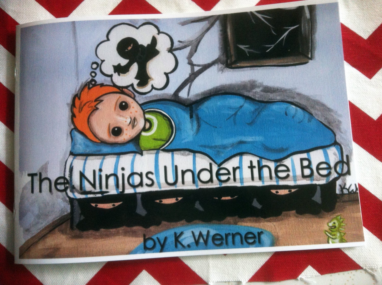 Ninjas Under the Bed, a children's book by K.Werner