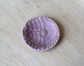 Berry Magenta Porcelain Clay Trinket Dish