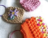 Crochet Bangle Bags, Wrist Bags, Pattern Only