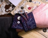 handmade embroidered magic paths bracelet