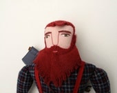 Classic Lumberjack with Red Hair