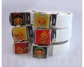 BIG SALE - 6 Pretty Princess - Canvas Belt Bundle