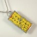 South Dakota Vintage Map Pendant Necklace