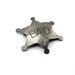 Custom Sheriff''s Badge Brooch - hand stamped and personalized with your choice of words or names