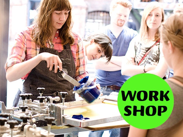 Screen Print Workshop in Berlin