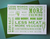 Mindful Eating Reminder Card