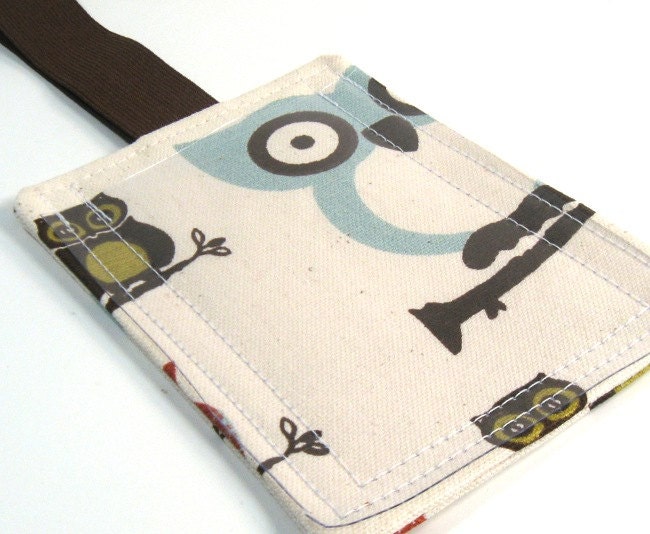 Luggage Tag - Hooty Owl