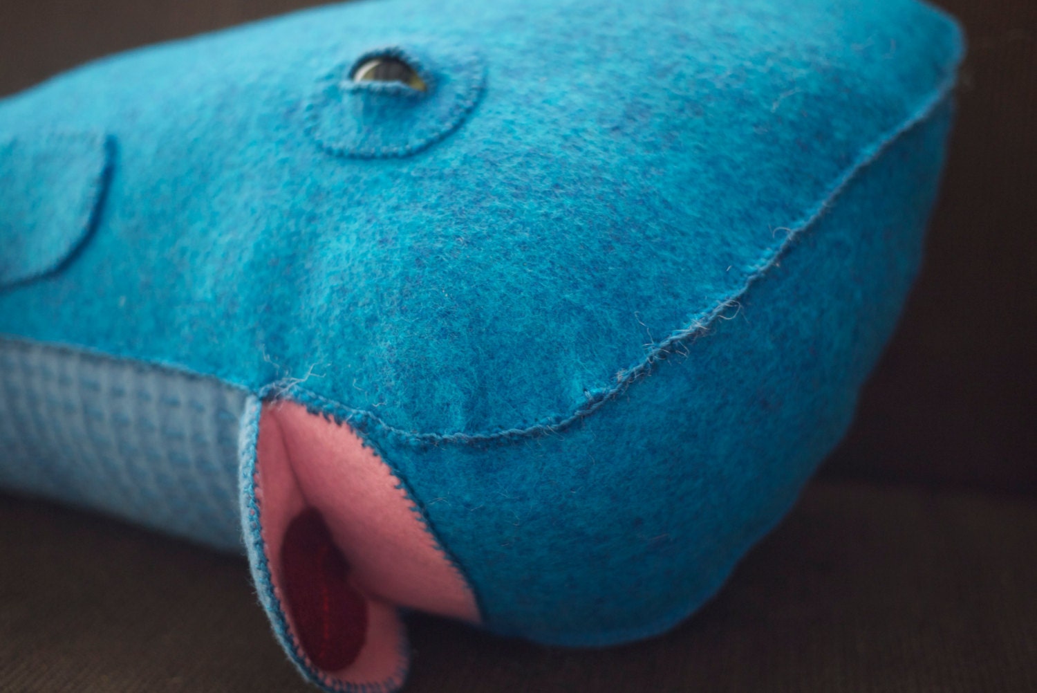 Custom Whale Softie 20"x8"