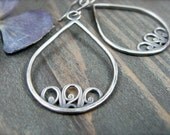 floret ... sterling hoops