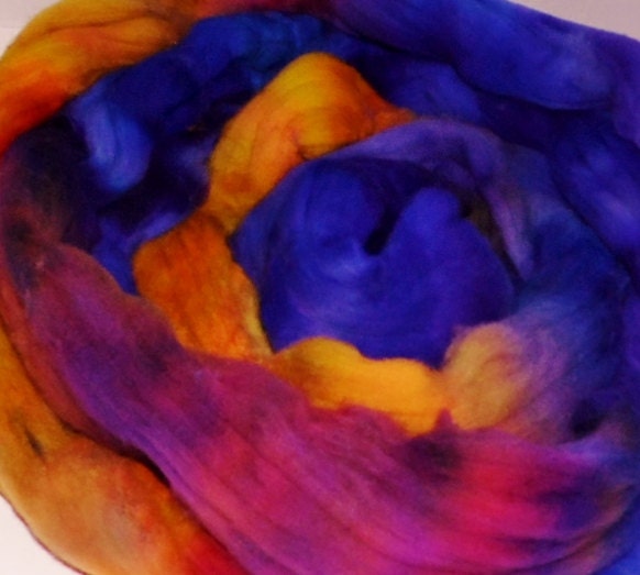 GALAXY  Rambouillet Wool  top 4ozs
