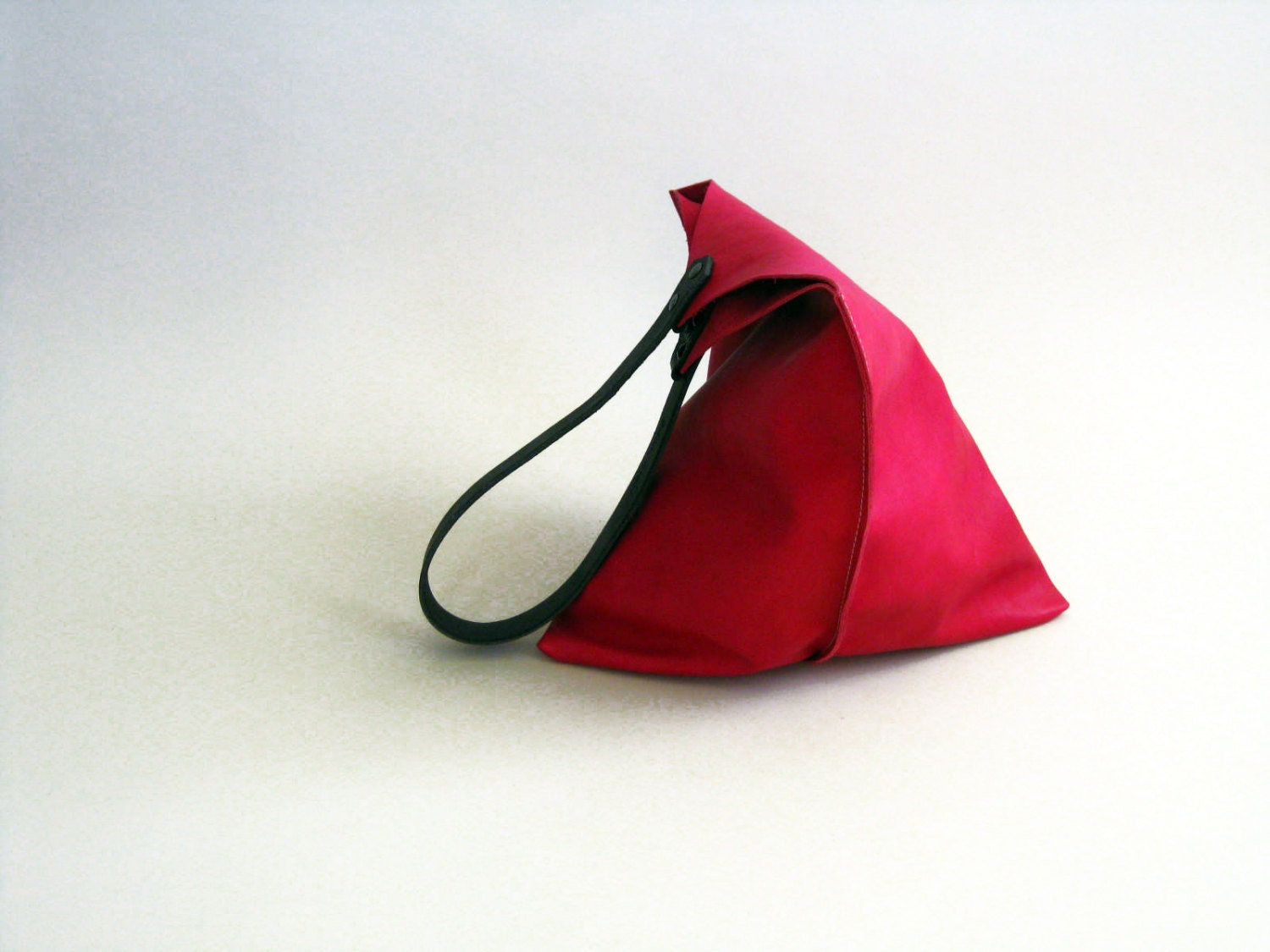 13in Wedge - Rose pink leather