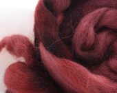 CURRANT WINE - Wensleydale Top, Hand Dyed