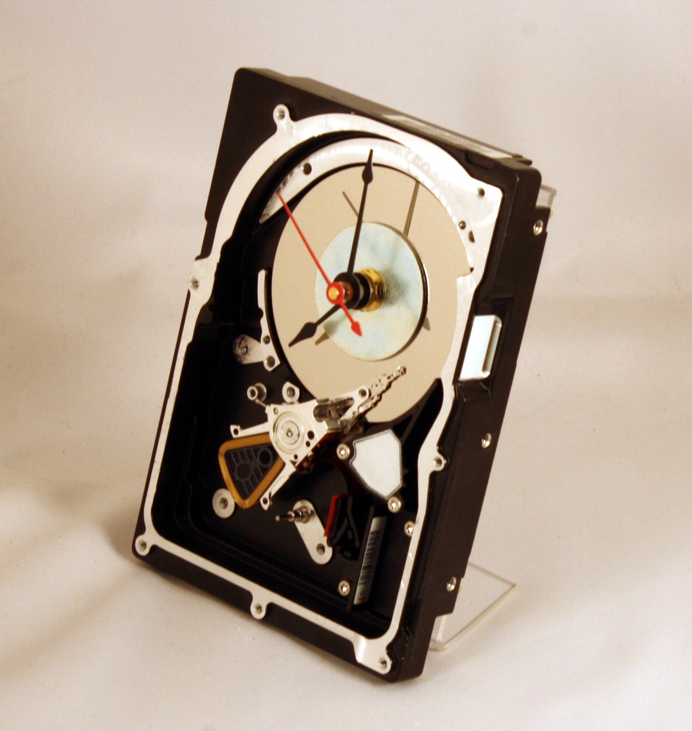 Hard Drive Desk Clock