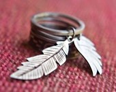 Tribal Set of Stacking Rings - Ethnic or Native Jewelry - Made to Order