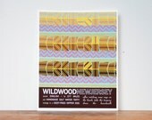 Wildwood New Jersey Travel Poster