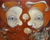 love spell original painting