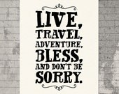 Silkscreen Typography Poster Screenprint - Jack Kerouac