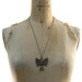 Thunder Bird Necklace in Pewter & Turquoise