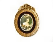 Vintage Cameo Portrait - Gilt Gesso Frame