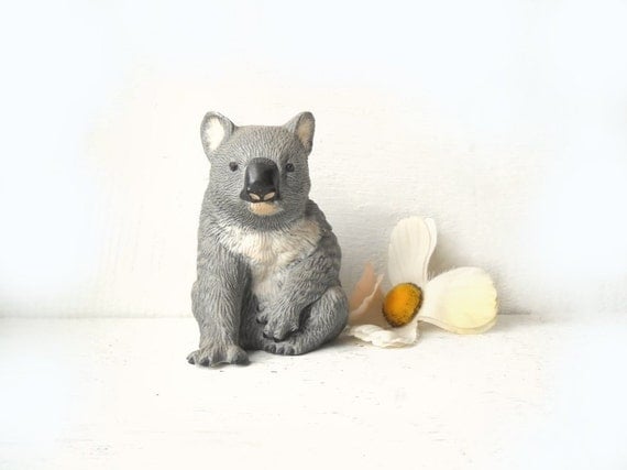 Vintage Koala Bear Porcelain Figurine Royal Heritage