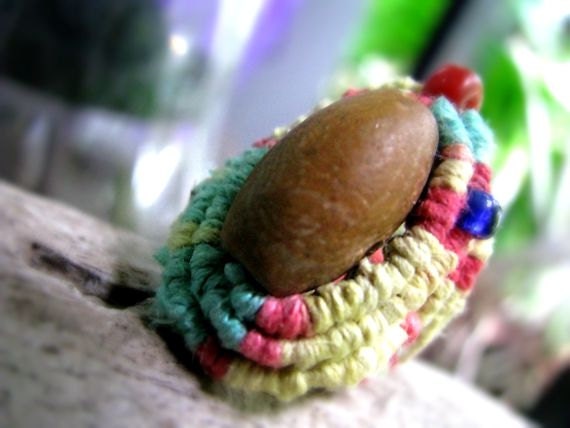 If Only Macrame Hemp Ring - Any Size