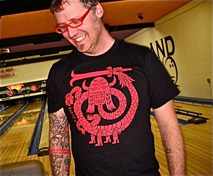 Thee Slayer Dragon Black T Shirt