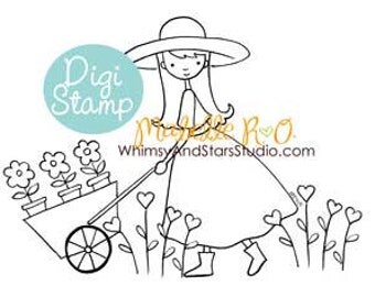 Digital Stamp: Garden Joy