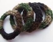 5 Camouflage Cat Toy Rings - Man Cat Toys