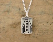 Golden Gate Bridge Necklace