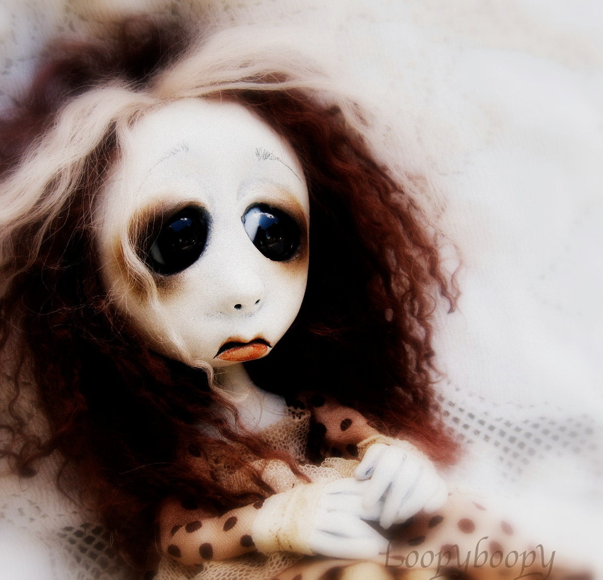 Loopy Gothic Art Doll Ooak Billy Jo RESERVED for SW