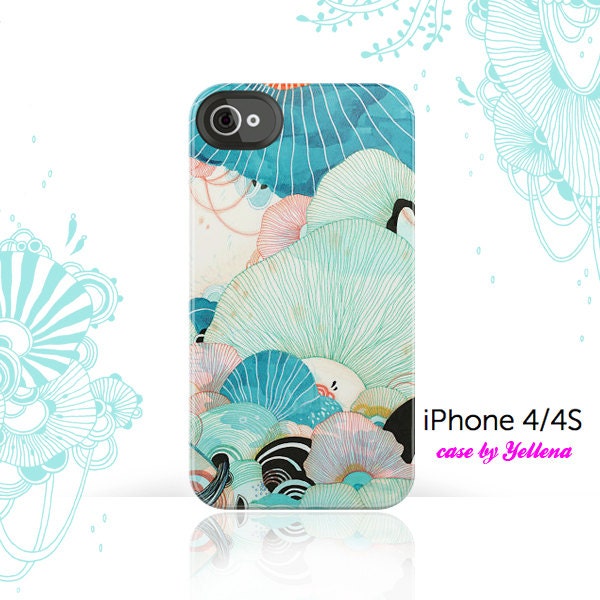 iPhone 4 Case, iPhone 4S Case - Original Artwork by Yellena - Season