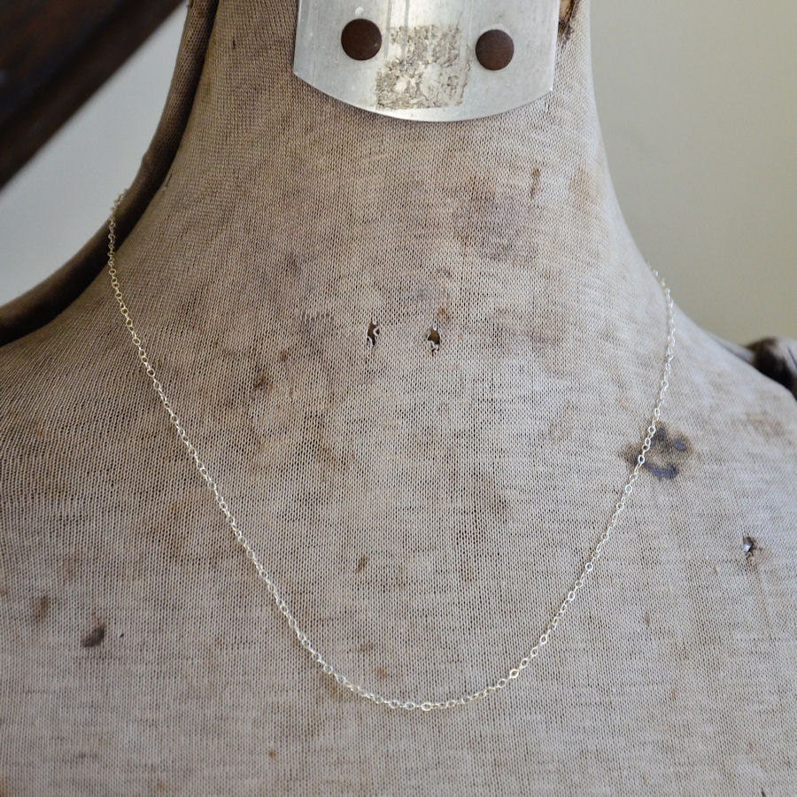Sterling Silver Chain For Butterfly Wing Pendants