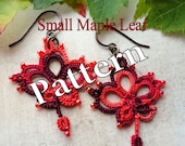 PDF Tatting Pattern "Small Maple Leaf" Instant Download
