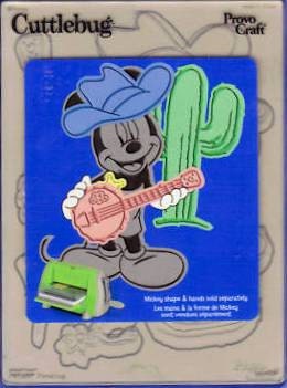 NEW Cuttlebug Disney Combo Die "Out West"