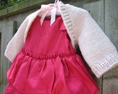 Knit Shrug for Baby or Child, Made to Order, Bolero