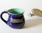 Grandad Mug Handmade, Wheel thrown Pottery, Ready to Mail