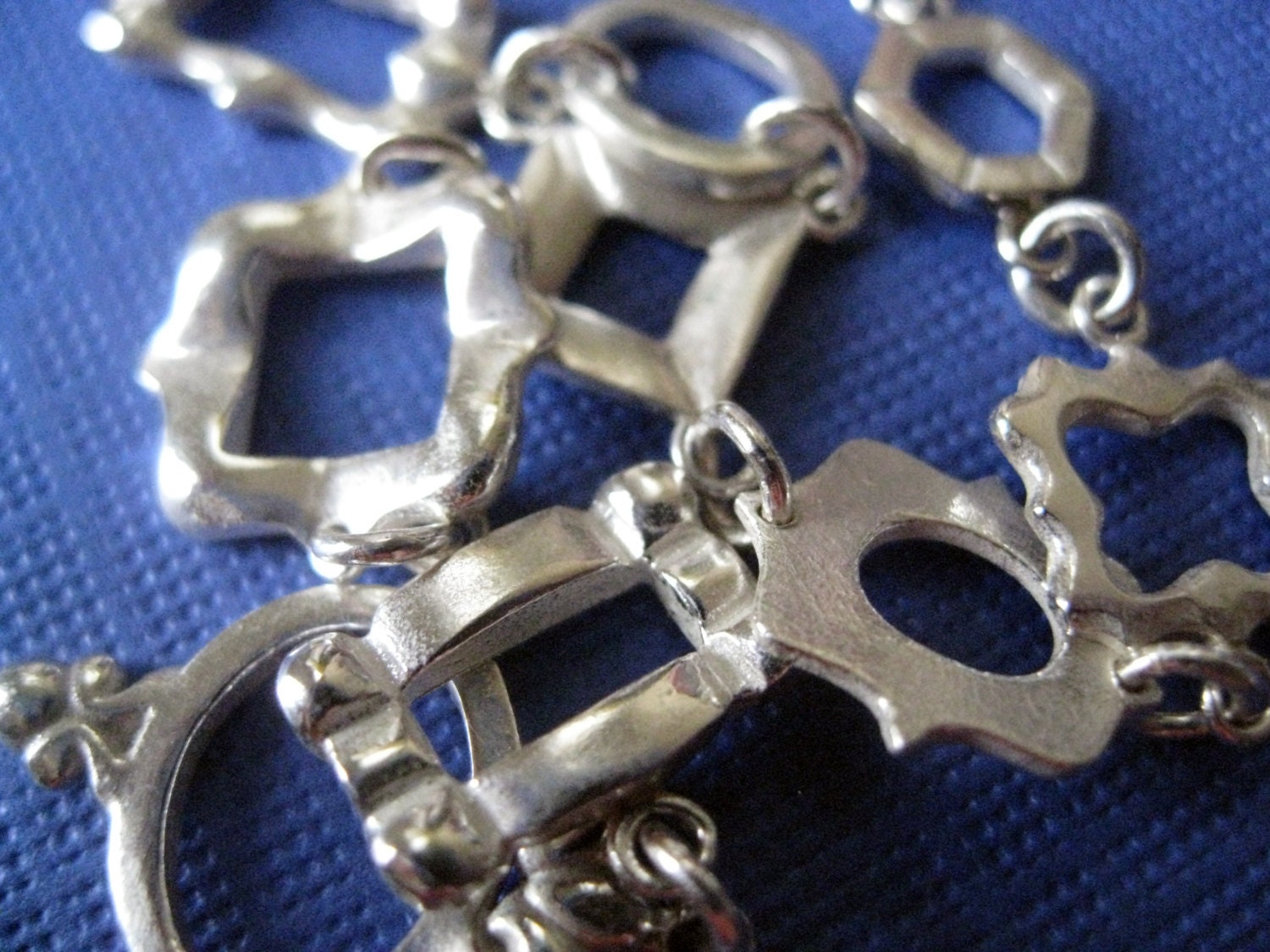 Tiny Frames Statement Necklace Sterling Silver