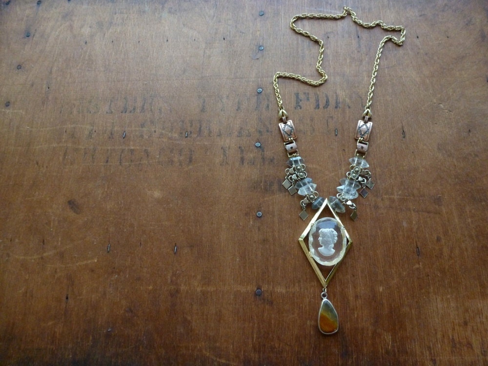 Glass Jasper. Urban Amulet.  Made in Chicago