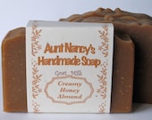 Creamy Honey Almond Handmade Goat Milk Soap