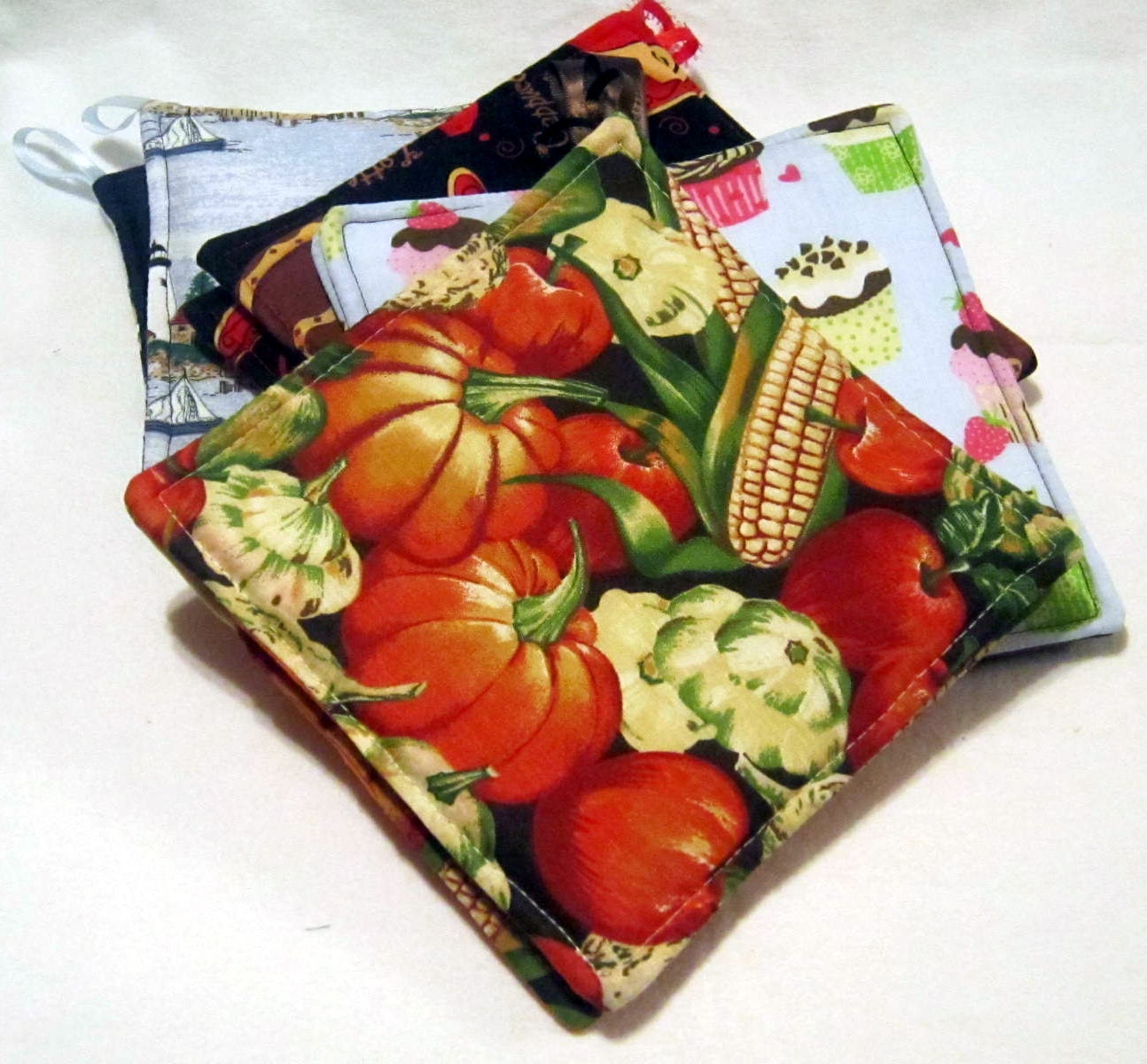4 sets of Kitchen Potholders, Your choice, Custom Order