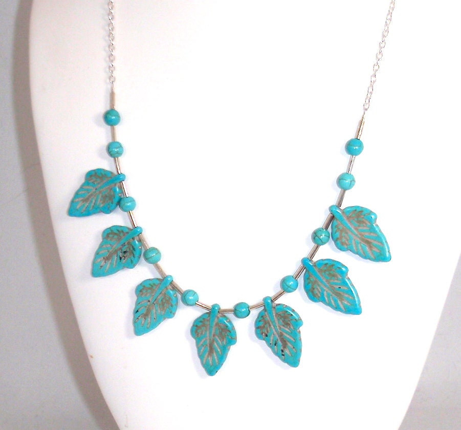 Turquoise Tree of Life Necklace