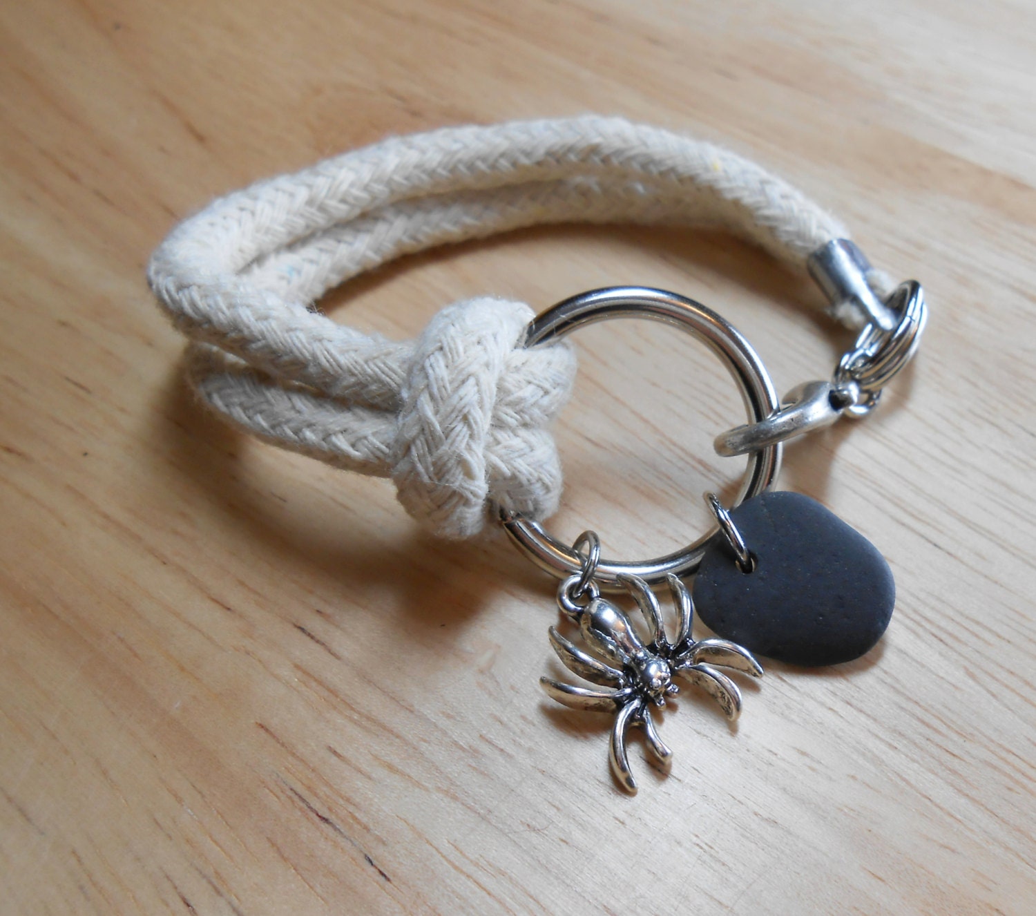 Beach Stone Bracelet - Nautical Ring Jewelry - TRAVELLER