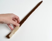 Magical Wizard Wand - Brown and Beige (WOW011613-1)